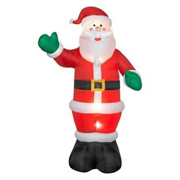 inflatable father christmas